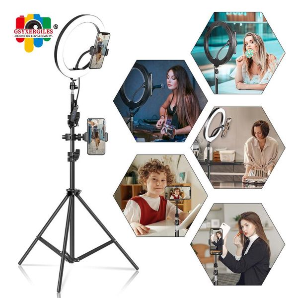 10" led ring light pgraphic selfie ring lighting dimmable video light for youtube makeup selfie with stand phone holder
10" led ring light pgraphic selfie ring lighting dimmable video light for youtube makeup selfie with stand phone holder