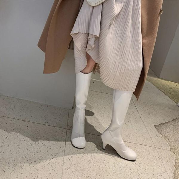 белый эластичная кожа женщины колено высокие каблуки сапоги площади toe осень езда botas femmes вернуться zipper черный мотоцикл ботинес, Black
белый эластичная кожа женщины колено высокие каблуки сапоги площади toe осень езда botas femmes вернуться zipper черный мотоцикл ботинес, Black