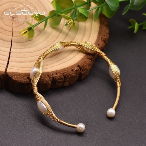 glseevo handmade natural fresh water pearl bangles for women wedding party birthday luxury fine jewelry accesorios mujer gb0191 q1210, Black
glseevo handmade natural fresh water pearl bangles for women wedding party birthday luxury fine jewelry accesorios mujer gb0191 q1210, Black