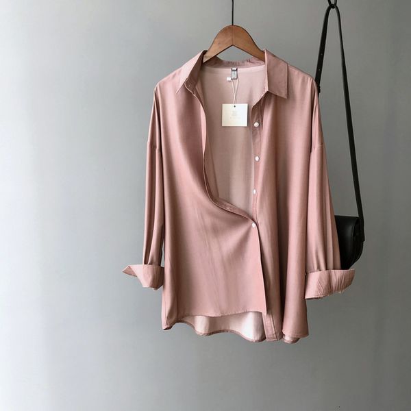 2021 new summer turn down collar spring womens and blouses loose style women shirts blusas roupa feminina clothes ibym, White
2021 new summer turn down collar spring womens and blouses loose style women shirts blusas roupa feminina clothes ibym, White