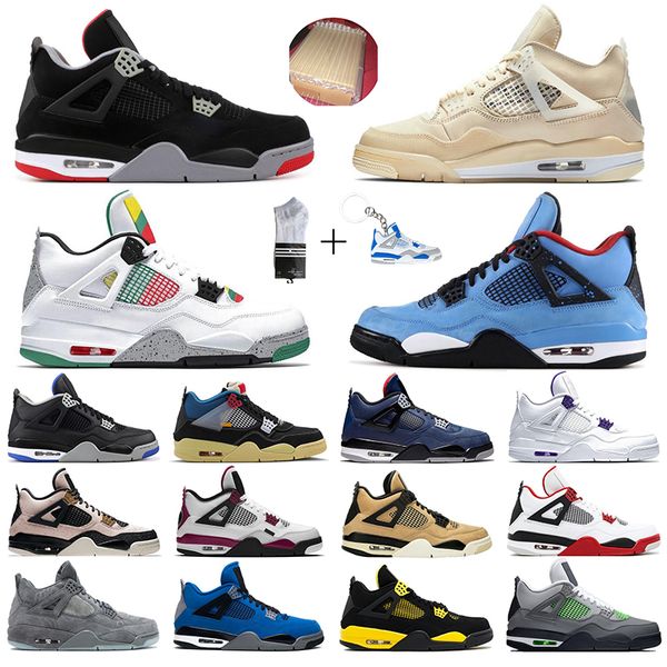 jumpman 4 4s basketball shoes for men women union travis scotts white sail metallic green oreo black cat outdoor trainer sport sneaker, White;red
jumpman 4 4s basketball shoes for men women union travis scotts white sail metallic green oreo black cat outdoor trainer sport sneaker, White;red