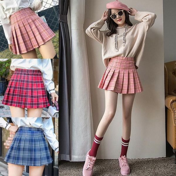 2021 girls school uniform skater skirt women high waist pleated cute skirts 3 colors plaid tennis skirts for women, Black
2021 girls school uniform skater skirt women high waist pleated cute skirts 3 colors plaid tennis skirts for women, Black