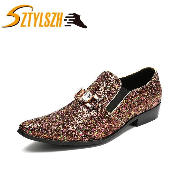 fashion classic vintage men sequins genuine leather dress shoes with party men scrub loafers wedding shoes hairdresser, Black
fashion classic vintage men sequins genuine leather dress shoes with party men scrub loafers wedding shoes hairdresser, Black