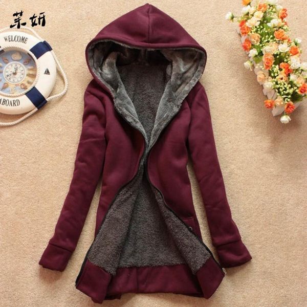 women's trench coats 2021 fashion winter women long sleeve hooded sweatshirt coat warm thicken zipper outerwear hoodies jacket female, Tan;black
women's trench coats 2021 fashion winter women long sleeve hooded sweatshirt coat warm thicken zipper outerwear hoodies jacket female, Tan;black