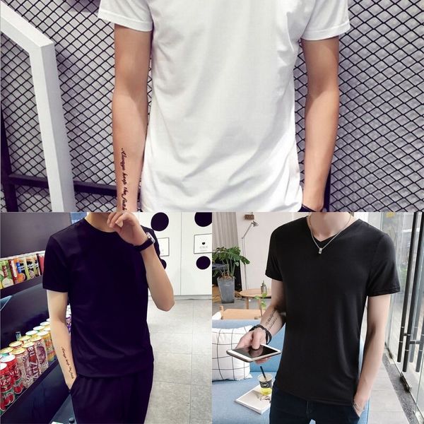 fyhrd 2020 solid new men's sleeve tround neck student couple trend summer short tshirt shirtbottoming shirt casual wear godig, Blue
fyhrd 2020 solid new men's sleeve tround neck student couple trend summer short tshirt shirtbottoming shirt casual wear godig, Blue