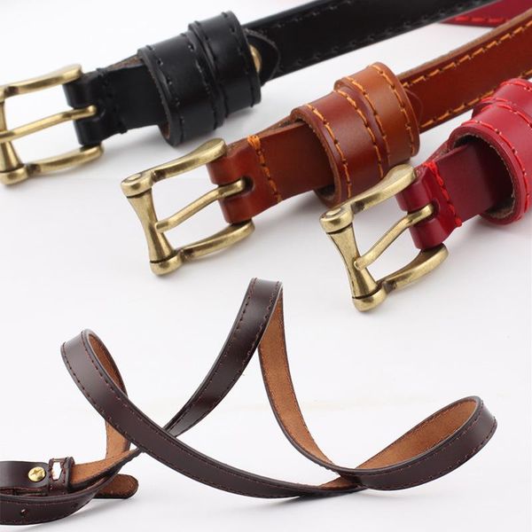 2020 women decoration belt fashion vintage genuine leather pin buckle skinny belt for women luxury cowhide strap, Black;brown
2020 women decoration belt fashion vintage genuine leather pin buckle skinny belt for women luxury cowhide strap, Black;brown