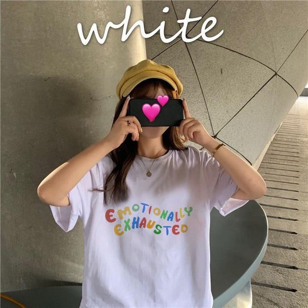 summer harajuku women t-shirt loose vintage tees cute cartoon letter print short-sleeved casual dropshipping cloth, White
summer harajuku women t-shirt loose vintage tees cute cartoon letter print short-sleeved casual dropshipping cloth, White