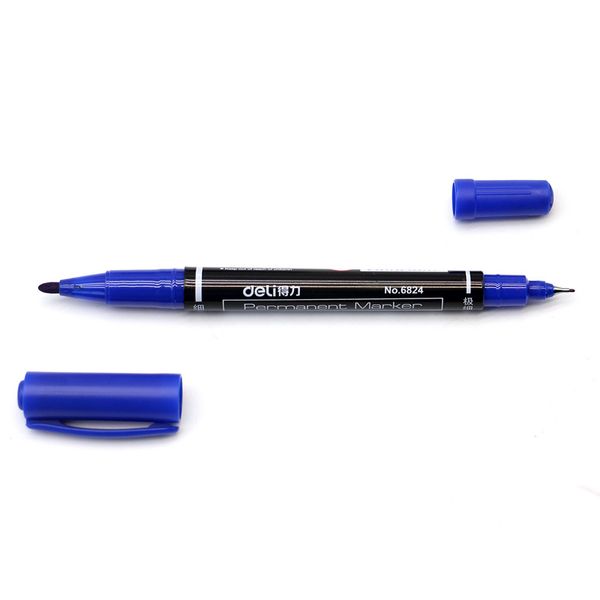 3pcs/set black/blue/red colored dual tip 0.5/1 mm fast dry permanent marker pens for school office supplies student stationery, Black;red
3pcs/set black/blue/red colored dual tip 0.5/1 mm fast dry permanent marker pens for school office supplies student stationery, Black;red
