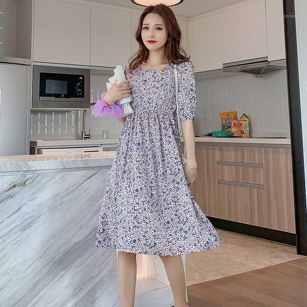 336# maternity clothes summer chiffon short sleeve loose stylish floral dress for pregnant women pregnancy clothes1, White
336# maternity clothes summer chiffon short sleeve loose stylish floral dress for pregnant women pregnancy clothes1, White