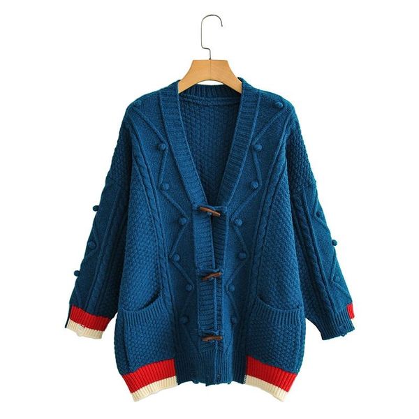 european and american designer luxury women's multi-color fashion clothing sweater fashion brand autumn and winter single-angle button, White;black
european and american designer luxury women's multi-color fashion clothing sweater fashion brand autumn and winter single-angle button, White;black