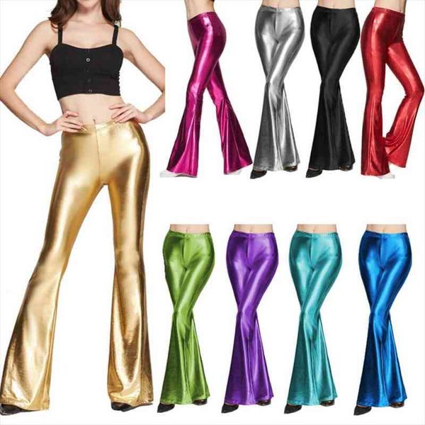 nightclubs pu leather pants skinny bell bottom trousers for women push up disco flare pants plus size shiny legging, Blue
nightclubs pu leather pants skinny bell bottom trousers for women push up disco flare pants plus size shiny legging, Blue