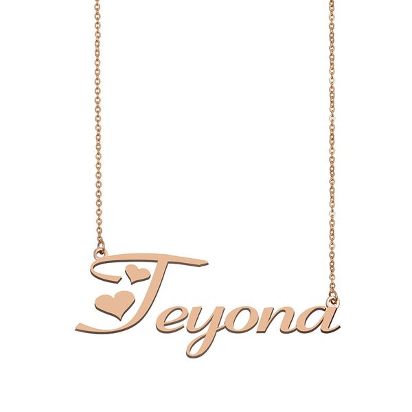 teyona name necklace custom nameplate pendant for women girls birthday gift kids friends jewelry 18k gold plated stainless steel, Silver
teyona name necklace custom nameplate pendant for women girls birthday gift kids friends jewelry 18k gold plated stainless steel, Silver