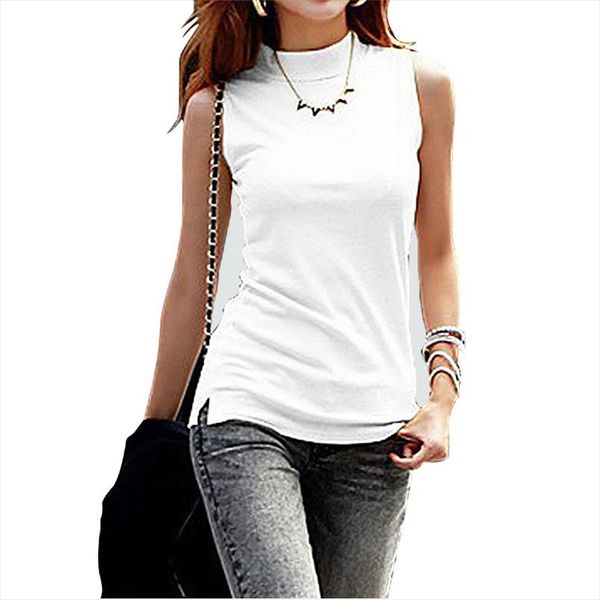 women summer autumn sleeveless solid color women amp; tees cotton t shirts lady vest 10 colors plus size clothing, White
women summer autumn sleeveless solid color women amp; tees cotton t shirts lady vest 10 colors plus size clothing, White