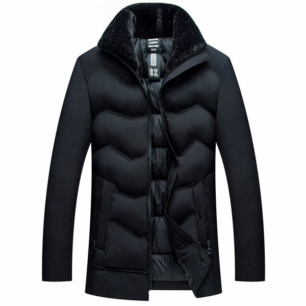 new men's winter cotton jacket thick warm casual windproof daddy down jacket long coat parka large size 5xl, Black
new men's winter cotton jacket thick warm casual windproof daddy down jacket long coat parka large size 5xl, Black