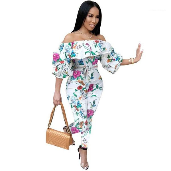 womens designer high waist skinny clothing fashion one shoulder stacked sleeve autumn women rompers floral jumpsuits, Black;white
womens designer high waist skinny clothing fashion one shoulder stacked sleeve autumn women rompers floral jumpsuits, Black;white