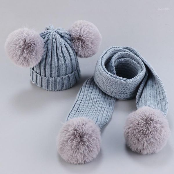 autumn and winter children knit cotton cap warm kids pompoms boy girl universal fur hat solid color fashion scarf hat glove sets1, Yellow
autumn and winter children knit cotton cap warm kids pompoms boy girl universal fur hat solid color fashion scarf hat glove sets1, Yellow