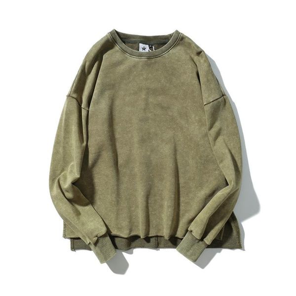 men's hoodies & sweatshirts men spring autumn loose round neck hooded vintage washed solid street wind terry thin section hoodie pure c, Black
men's hoodies & sweatshirts men spring autumn loose round neck hooded vintage washed solid street wind terry thin section hoodie pure c, Black