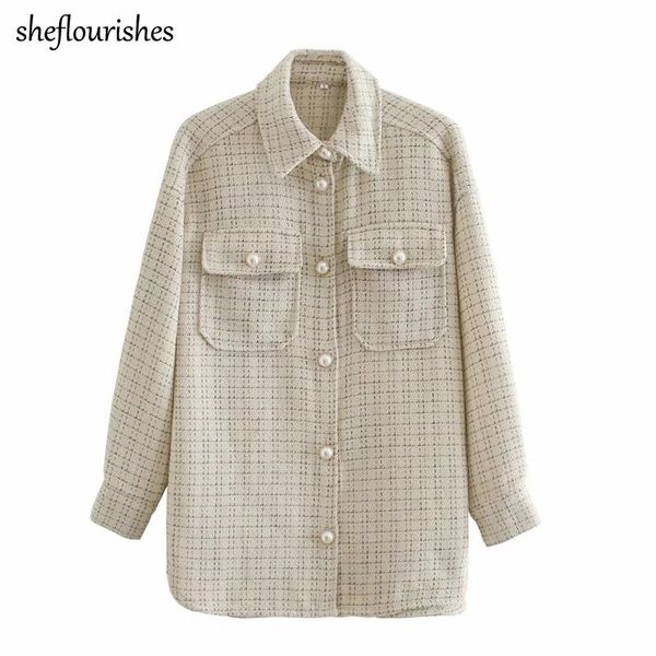 women's jackets elegant jacket women 2021 vintage plaid korean long sleeve coat beige tweed black pink turn down collar loose, Black;brown
women's jackets elegant jacket women 2021 vintage plaid korean long sleeve coat beige tweed black pink turn down collar loose, Black;brown