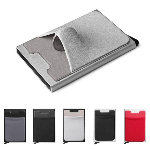 vintage unise auto aluminium alloy card holder wallet clutch purse convenient small cards pack cash pocket, Brown;gray
vintage unise auto aluminium alloy card holder wallet clutch purse convenient small cards pack cash pocket, Brown;gray