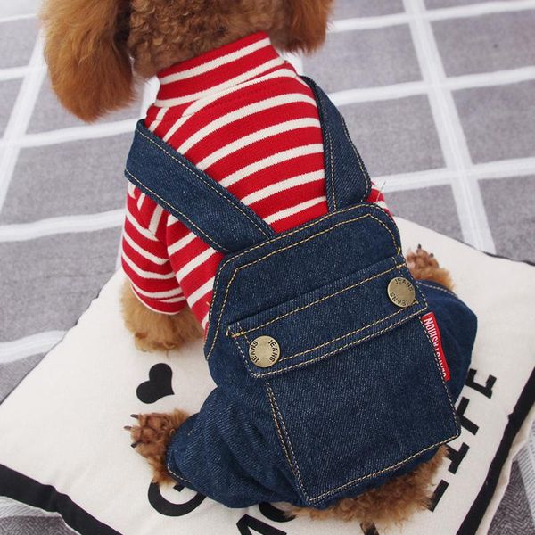 autumn winter dog warm waistcoat pet dog vests coats pet dog clothes four-leg striped denim overalls
autumn winter dog warm waistcoat pet dog vests coats pet dog clothes four-leg striped denim overalls