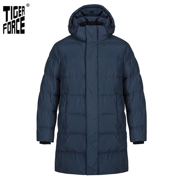 tiger force new men's winter jacket business casual overcoat hooded long fashion thick outdoor men coat warm parka 70734 201217, Black
tiger force new men's winter jacket business casual overcoat hooded long fashion thick outdoor men coat warm parka 70734 201217, Black