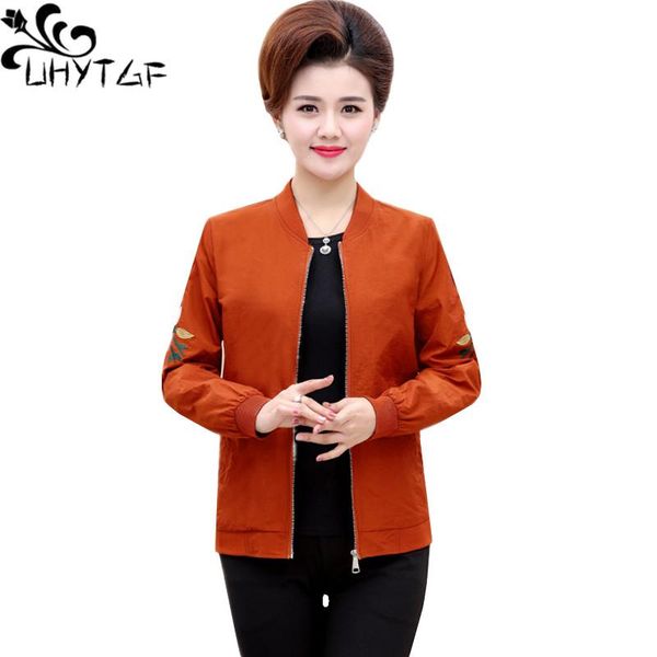 women's jackets uhytgf spring autumn coat womens fashion young female short jacket standing collar slim thin coats loose plus size oute, Black;brown
women's jackets uhytgf spring autumn coat womens fashion young female short jacket standing collar slim thin coats loose plus size oute, Black;brown