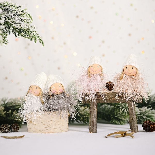 festival pendant decoration doll mini cute plush house angel ornaments christmas tree creative decorative accessories
festival pendant decoration doll mini cute plush house angel ornaments christmas tree creative decorative accessories