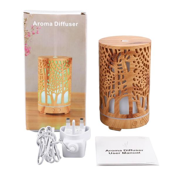 hollow wood aromotherapy diffuser essential oils diffuser ultrasonic atomizer with led light for home office living room
hollow wood aromotherapy diffuser essential oils diffuser ultrasonic atomizer with led light for home office living room