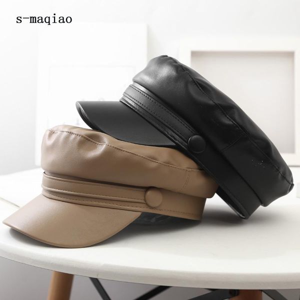 beanie/skull caps beret cap women winter fashion casual pu leather hat for female autumn feminina gorras bone retro flat, Blue;gray
beanie/skull caps beret cap women winter fashion casual pu leather hat for female autumn feminina gorras bone retro flat, Blue;gray