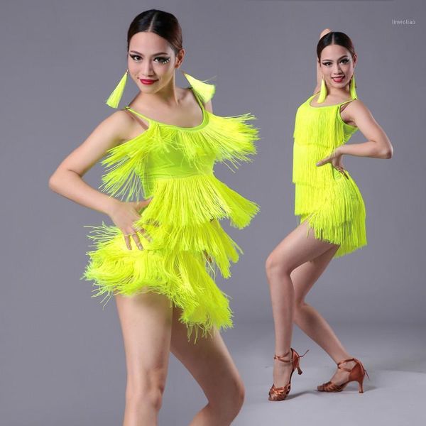 kids latin dance dress for girls tassel fringe ballroom salsa tango dance national standard competition practice costumes1, Black;red
kids latin dance dress for girls tassel fringe ballroom salsa tango dance national standard competition practice costumes1, Black;red