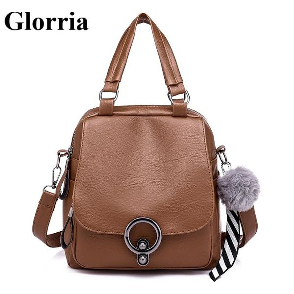 backpack style glorria luxury bags women 2021 leather bagpack teenager girls school bag female casual rucksack big sac
backpack style glorria luxury bags women 2021 leather bagpack teenager girls school bag female casual rucksack big sac