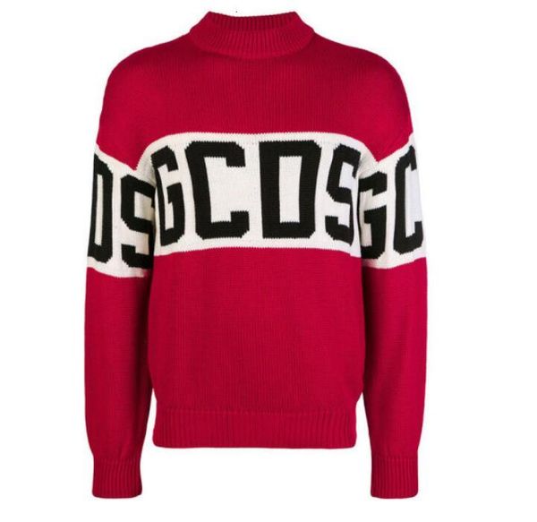 luxury fashion men and women black and red wool letter logo turtleneck sweater
luxury fashion men and women black and red wool letter logo turtleneck sweater