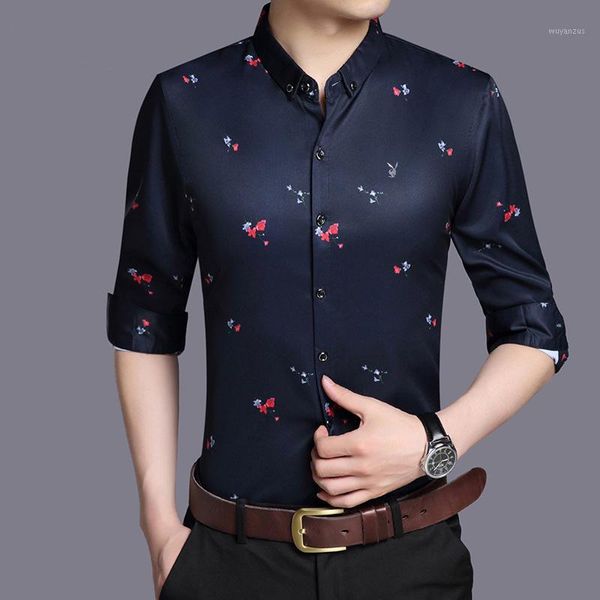 men dress shirt long sleeve camisa social slim fit flower shirt men fashion business casual men's shirts blusas1, White;black
men dress shirt long sleeve camisa social slim fit flower shirt men fashion business casual men's shirts blusas1, White;black