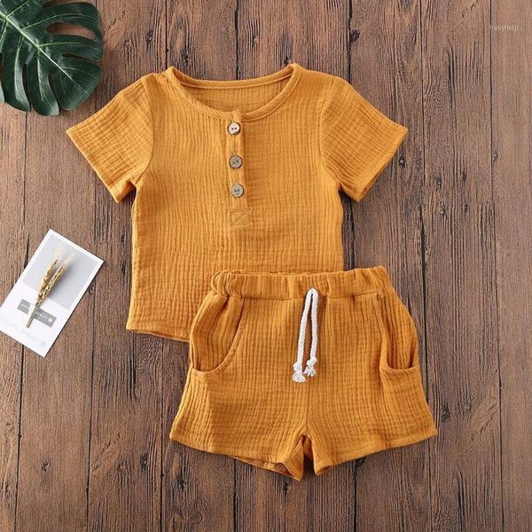 clothing sets 2021 baby summer clothes set kids boys girls short sleeve cotton linen elastic t-shirt +shorts pajamas playsuit clothes1, White
clothing sets 2021 baby summer clothes set kids boys girls short sleeve cotton linen elastic t-shirt +shorts pajamas playsuit clothes1, White