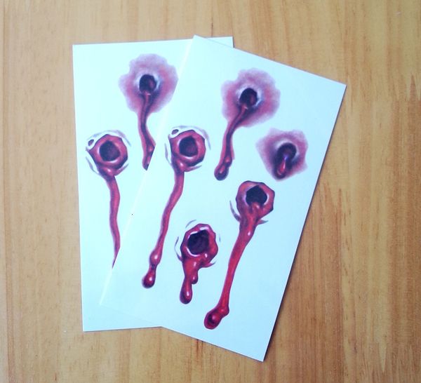 stickers halloween party temporary tattoos bloody scar tattoo waterproof men and women lasting simulation bleeding false
stickers halloween party temporary tattoos bloody scar tattoo waterproof men and women lasting simulation bleeding false