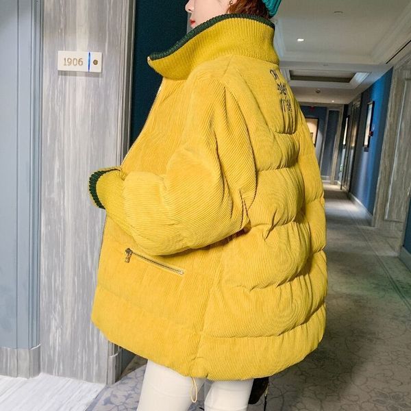 new promotional women's short velvet korean version 2021 woman loose and thick in the park bread jacket winter g78q, Black
new promotional women's short velvet korean version 2021 woman loose and thick in the park bread jacket winter g78q, Black