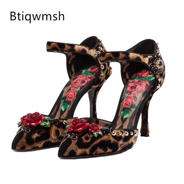 sandals 2021 leopard rhinestone women pointed toe flower t-strap high heel shoes woman gladiator, Black
sandals 2021 leopard rhinestone women pointed toe flower t-strap high heel shoes woman gladiator, Black