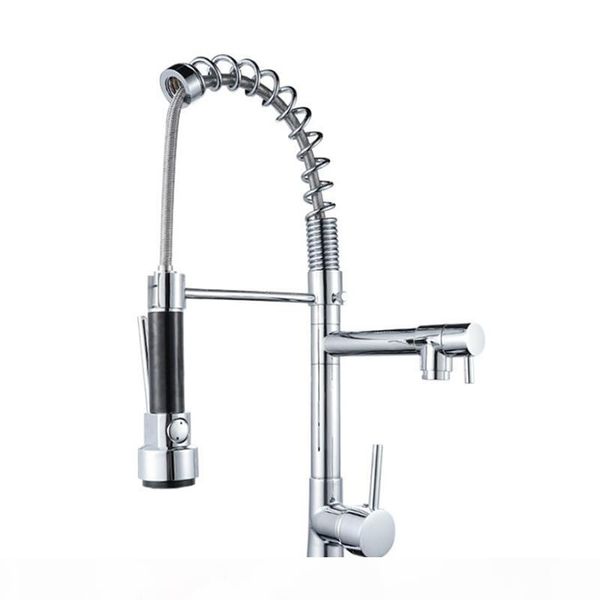 chrome silver spring pull down кухонный кран два розетки кухонному крану двойные spouts 360 вращение одной ручкой миксера
chrome silver spring pull down кухонный кран два розетки кухонному крану двойные spouts 360 вращение одной ручкой миксера