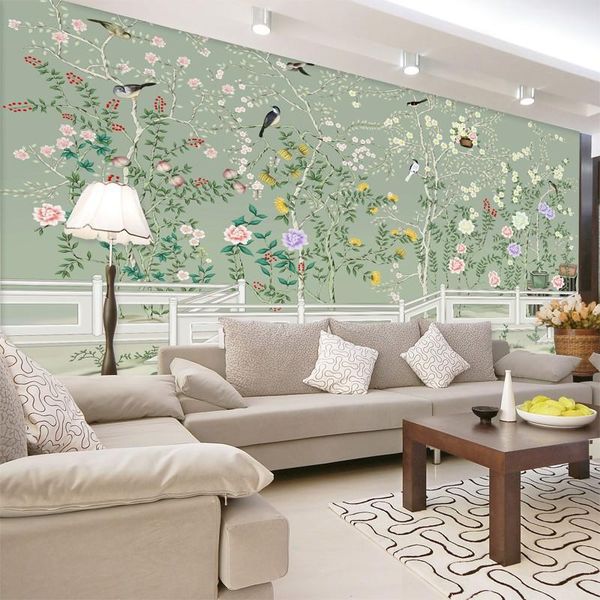 wallpapers custom any size modern chinese style flower and bird large mural paintings living room bedroom wall non-woven wallpaper 3d
wallpapers custom any size modern chinese style flower and bird large mural paintings living room bedroom wall non-woven wallpaper 3d