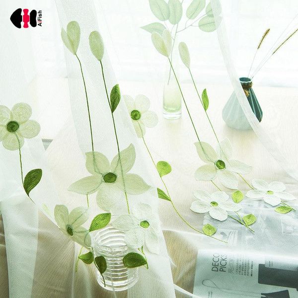 pastoral fresh small floral embroidered curtain nets bedroom wedding bay french drapes blue green panel wp152c
pastoral fresh small floral embroidered curtain nets bedroom wedding bay french drapes blue green panel wp152c
