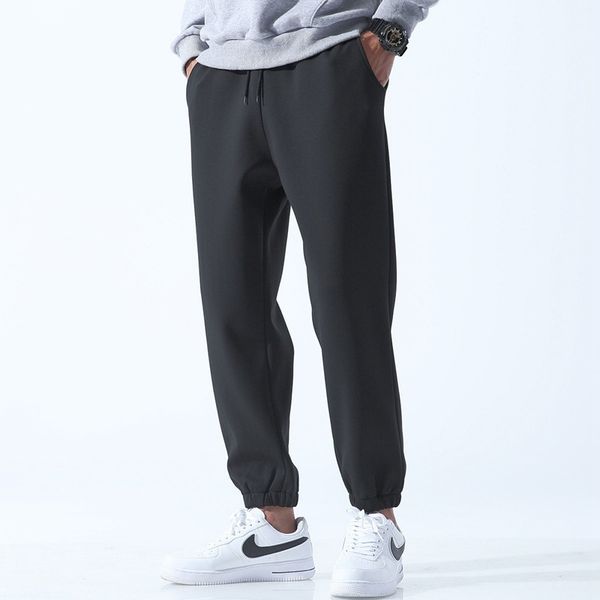 sportswear autumn winter 2020 grey drawstring loose men's casual pants leggings k9-p30, Black
sportswear autumn winter 2020 grey drawstring loose men's casual pants leggings k9-p30, Black