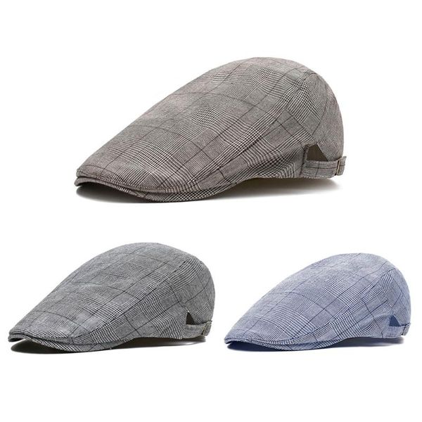berets summer gatsby ivy hat golf driving sun cap flat beret cabbie driver sboy fashion casual solid plaid breathable lady, Blue;gray
berets summer gatsby ivy hat golf driving sun cap flat beret cabbie driver sboy fashion casual solid plaid breathable lady, Blue;gray