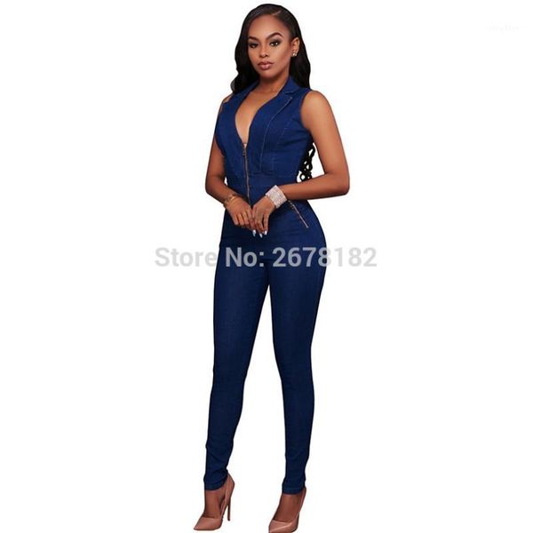new summer women slim casual jumpsuits jeans deep v sleeveless rompers female club zipper overalls macacao feminino1, Black;white
new summer women slim casual jumpsuits jeans deep v sleeveless rompers female club zipper overalls macacao feminino1, Black;white