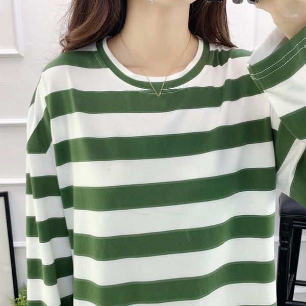 plus size women wild t-shirt stripe t-shirts women medium-long causal tshirt thin o-neck korean streetwear1, White
plus size women wild t-shirt stripe t-shirts women medium-long causal tshirt thin o-neck korean streetwear1, White