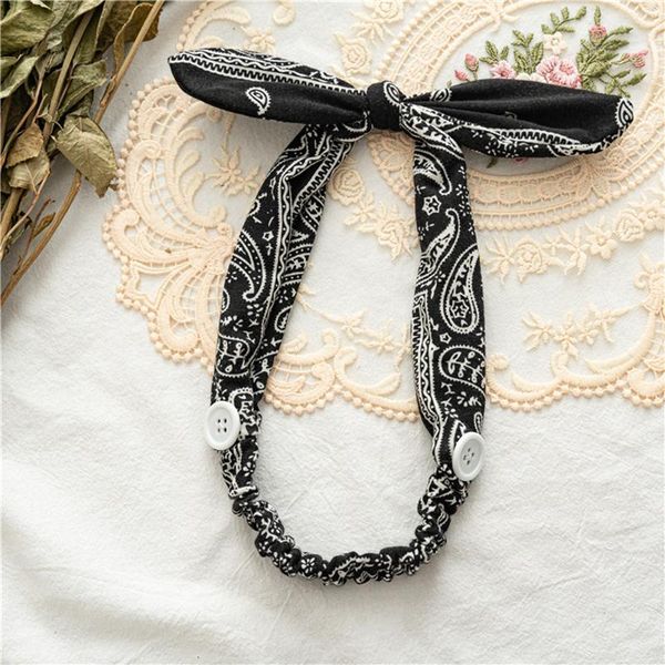 women rabbit ears headband with button vintage cashew print headband hairband mask holder cross knotted bandage hair accessories q bbycwb
women rabbit ears headband with button vintage cashew print headband hairband mask holder cross knotted bandage hair accessories q bbycwb