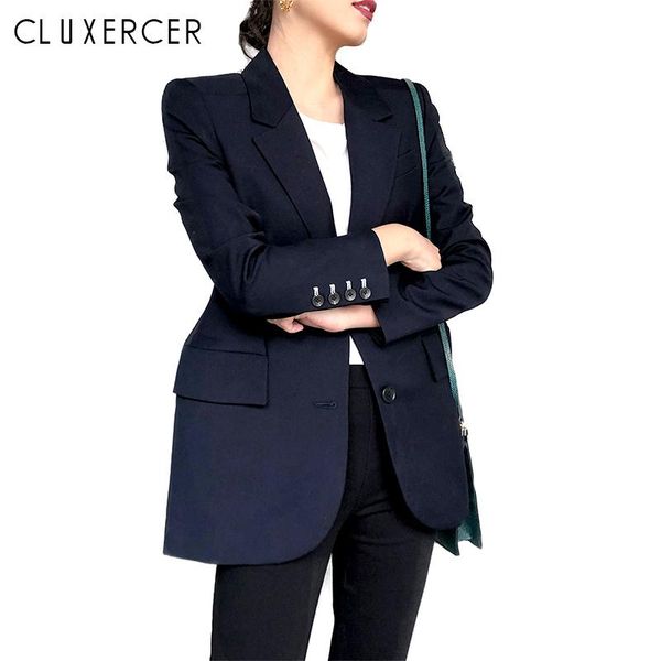 2020 new spring autumn office feminine blazer jacket korean fashion long sleeve single breasted slim women blazer outwear, White;black
2020 new spring autumn office feminine blazer jacket korean fashion long sleeve single breasted slim women blazer outwear, White;black