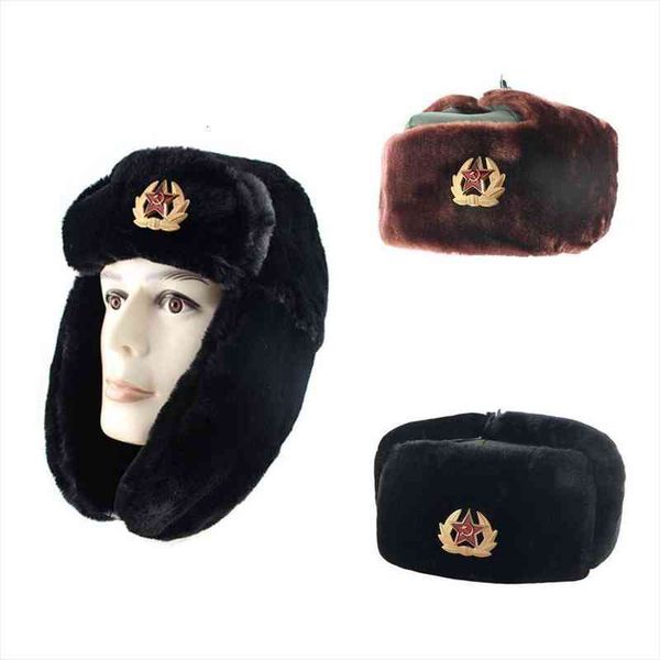soviet army military badge russia ushanka warm hats men rabbit winter thick fur hats faux women warm outdoor earflap e9h6, Blue;gray
soviet army military badge russia ushanka warm hats men rabbit winter thick fur hats faux women warm outdoor earflap e9h6, Blue;gray
