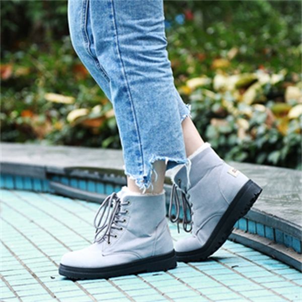 2021 new lace ankle shoes woman rubber heels winter warm snow boots g14w, Black
2021 new lace ankle shoes woman rubber heels winter warm snow boots g14w, Black