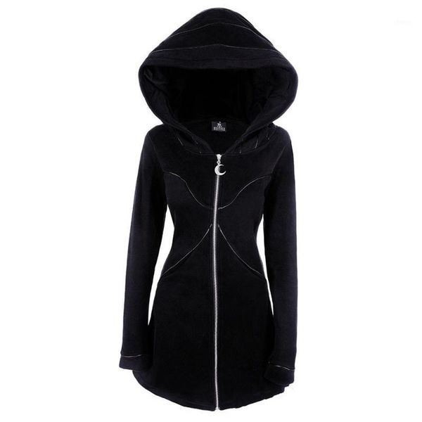 autumn female hooded sweatshirt zipper up slit back long sleeve loose print women fleece hoodies coats plus size women1, Black
autumn female hooded sweatshirt zipper up slit back long sleeve loose print women fleece hoodies coats plus size women1, Black