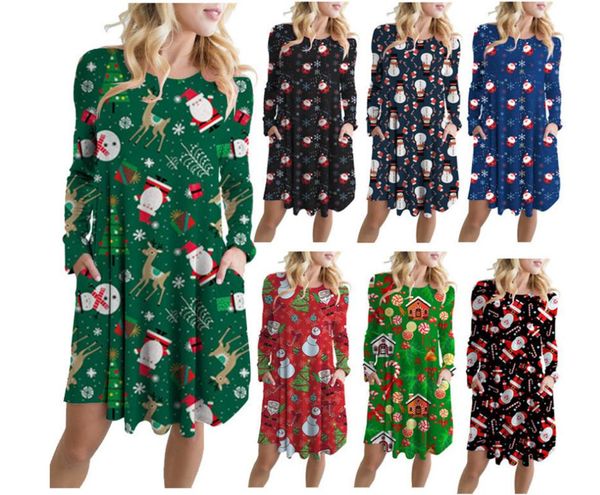 casual dresses 2021 -coming dress women xmas santa claus print ladies christmas long sleeve party autumn and winter simple el, Black;gray
casual dresses 2021 -coming dress women xmas santa claus print ladies christmas long sleeve party autumn and winter simple el, Black;gray